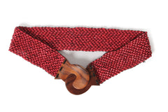Wooden Beaded Berry Belt