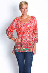 Boston Top in Melon - XS