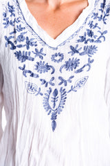 Calgari Top in White