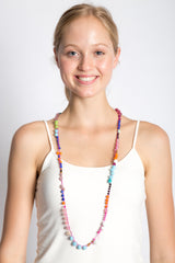 Color Me Pretty Necklace (Fuchsia)