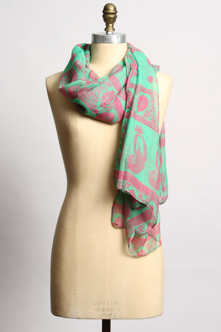EJ Daya Green Scarf