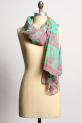 EJ Daya Green Scarf