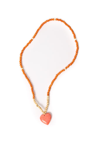 Heart of Hearts Necklace (Flame)