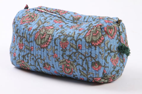 Keppel Cosmetic Bag in Ocean