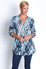 Jasper Shirt in Aqua