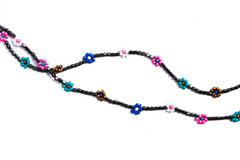 Daisy Chains Necklace (Aqua)