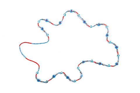 Dazzle Me Necklace (Sky)