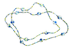 Little Flowers Necklace (Blue)