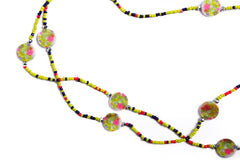 Little Flowers Necklace (Green)