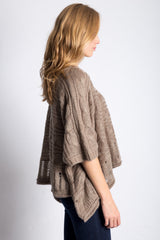 Swing Knit Top in Taupe