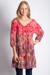 Boston Tunic in Melon - XS & S