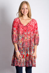 Boston Tunic in Melon - XS & S