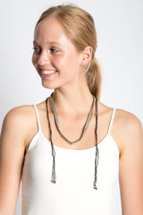 Gypsy Multi-Wear Piece (Silver & Black)