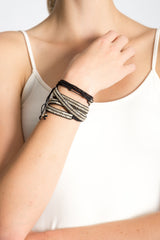Gypsy Multi-Wear Piece (Silver & Black)