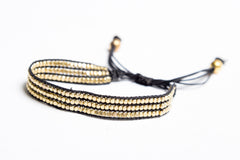 Gypsy Gold Dust Wrist Strap (Black)