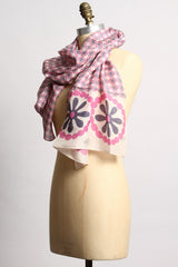 Silk Tali Pink Scarf