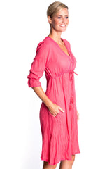 Utah Dress in Lava