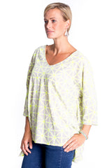 Lime Fluoro Top