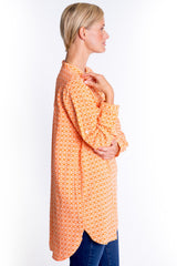 Orange Booma Print Shirt