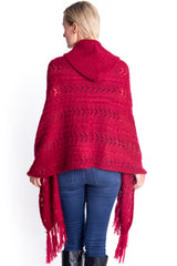 Hooded Gillet in Scarlet