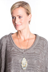 Swing Knit Top in Grey