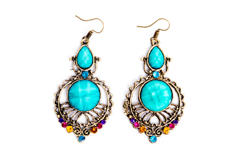 Turquoise Drop Earrings