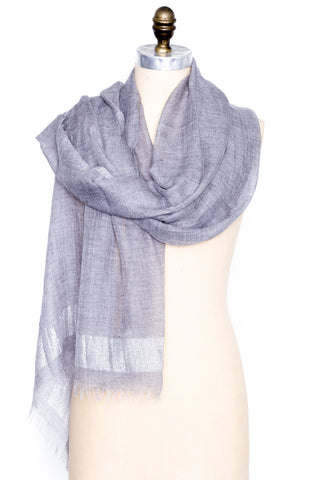 Smoke Metallic Scarf