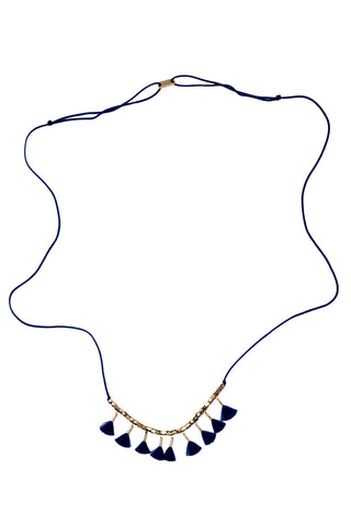 Acatl Necklace (Navy)