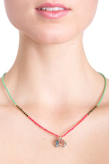 Delicate Treasure Necklace (Green)