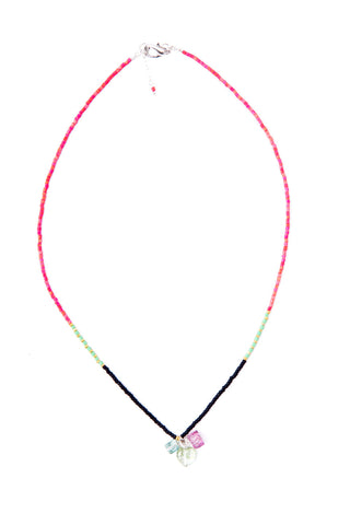 Delicate Treasure Necklace (Pink)