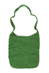 Weave Sling Bag in Green (Lrg)