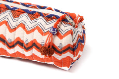 Ziggy Cosmetic Bag in Chilli - Sml