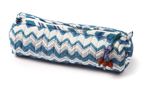 Ziggy Cosmetic Bag in Ocean - Sml