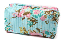 Sunshine Cosmetic Bag in Aqua