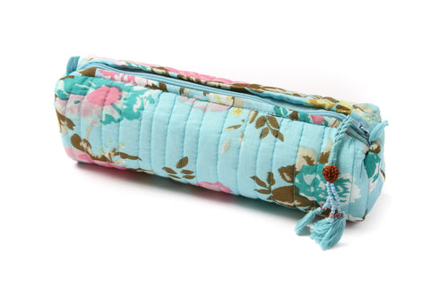 Sunshine Cosmetic Bag in Aqua - Sml