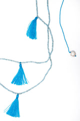 Lily Mia Necklace (Blue)