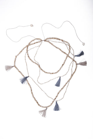 Lily Mia Necklace (White)