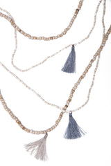 Lily Mia Necklace (White)