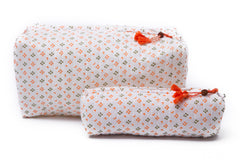 Daydream Cosmetic Bag in Chilli - Lrg