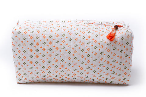 Daydream Cosmetic Bag in Chilli - Lrg