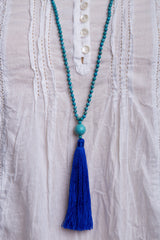 Bead Necklace (Turquoise)