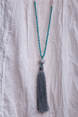 Bead Necklace (Silver)