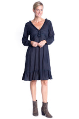 Cordova Dress in Ink