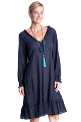 Cordova Dress in Ink