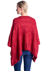 Swing Knit Top in Red