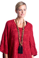 Swing Knit Top in Red