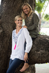 Calgari Top in White