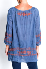 Mimosa Top in Denim