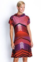 Rosefonce Knit Dress in Ruby