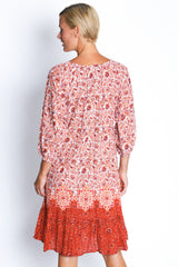 Ohio Dress in Chilli